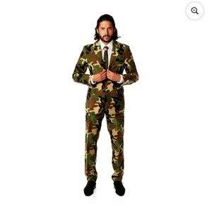 Opposuits Camouflage Camo Army Hunting Men's Suit